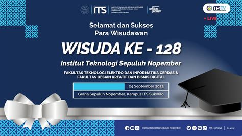 wisuda its 128 Hal itulah yang menjadikannya sebagai wisudawan tertua dalam wisuda ke-128 ITS