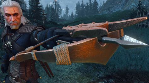 witcher 3 crossbow  Cured Leather x1