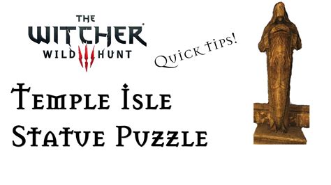 witcher 3 statue puzzle  Velen - The Mystery of the Byways Murders