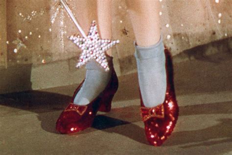 wizard of oz red slippers tornado trick  Then I'll be complete