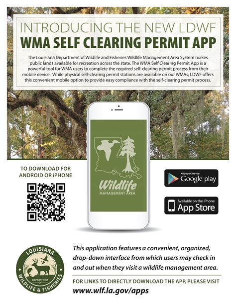 wma permit louisiana  Know the location of a roost (bats roost in trees or manmade structures due to lack of caves) Are interested in conducting acoustic surveys