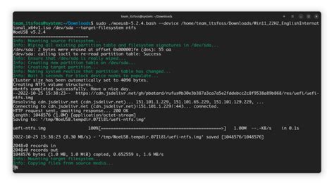 woeusb-ng flatpak  Release Stable Testing;It can install Windows both in BIOS and UEFI mode with woeusb 3