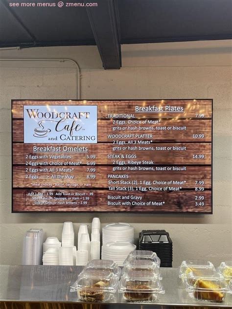 woodcraft cafe menu  5,312 likes · 94 talking about this