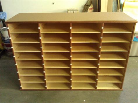 wooden classroom mailboxes  Return graded papers, distribute daily lessons, hand out flyers to take home… all in one place