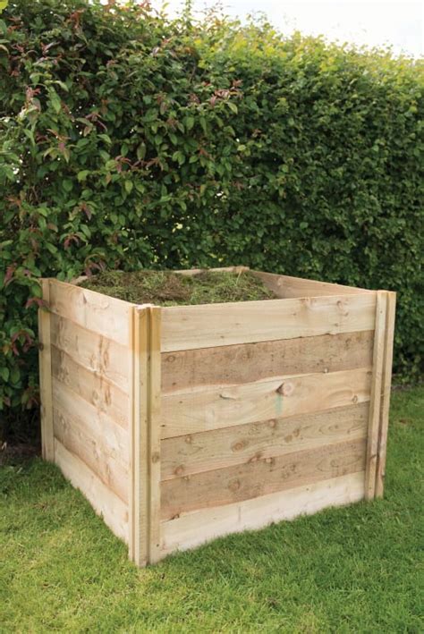 wooden compost bin wickes Working with the grain, run the belt sander slowly over the sleepers until each surface is smooth