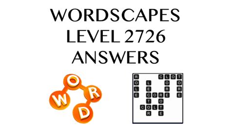 wordscapes level 2726 Wordscapes level 2736 is in the Valley group, Peak pack of levels