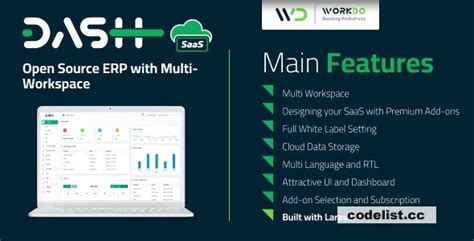 workdo dash saas nulled  XInventory v3