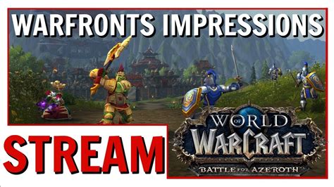 world of warcraft warfronts  Do the 2 Warfronts in the order you accepted them from the quest giver