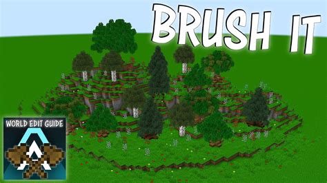 worldedit flower brush  This plugin will replace every block in the selected area, except air, with a different block of your choice