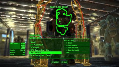 worsin's immersive power armor garage The largest Power Armor Overhaul for Fallout 4