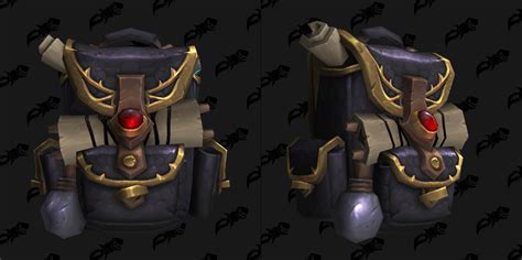 wow backpack transmog  For Instance, Helms are categorized into Hoods, Hats, Masks, and more