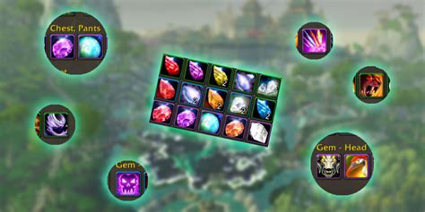 wow prismatic gems  Classes & Specs