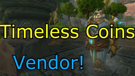 wow timeless coin  Players encounter the Chromie at Mogu’shan Palace, who gives the players the Curious Bronze Timepiece