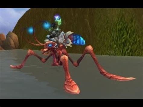 wow waterstrider mount  With the addition to the mount equipment, the water strider no longer walks on water without the piece