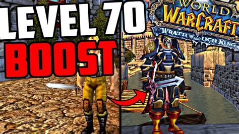 wow wotlk 70 boost  First of all, this is a one-time boost, so if you decide to make an alt, you will have to start leveling process from the very beginning