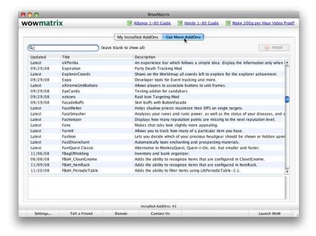 wowmatrix download  WowMatrix 3