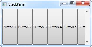wpf stackpanel fill parent  I should note that VerticalAlignment="Stretch" doesn't seem to work, so I've removed it from the ListBox and StackPanel elements