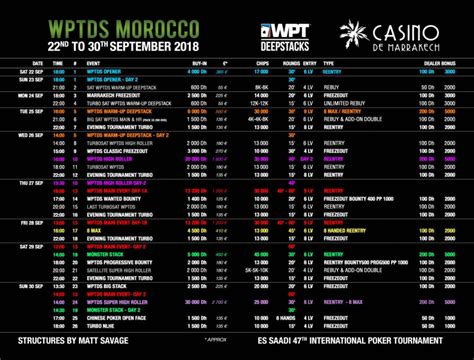 wpt marrakech 2021  The event marks the return of the WPT Main Tour to the live arena… After the elimination of Duhamel the WPT Marrakech final table was set and Martinov was the chip leader