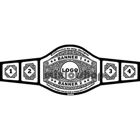 wrestling belt outline  $150