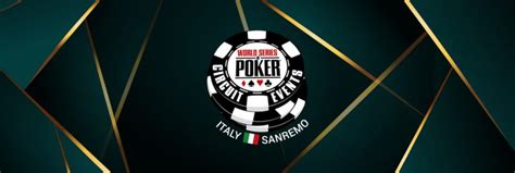 wsop sanremo 2023  New events for this year’s series include “PLOssus” and a $1,500 Bounty No-Limit