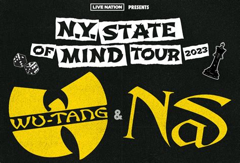 wu tang nas tour Wu-Tang Clan & Nas: NY State Of Mind Tour