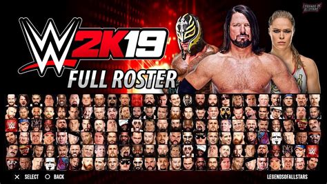 wwe 2k19 roster ratings  Practice Mode