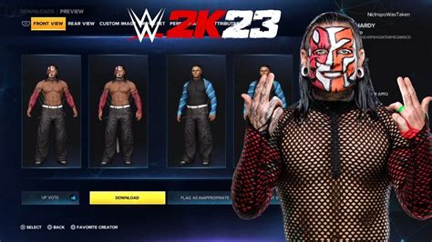 wwe 2k23 jeff hardy caw  r/WWEGames