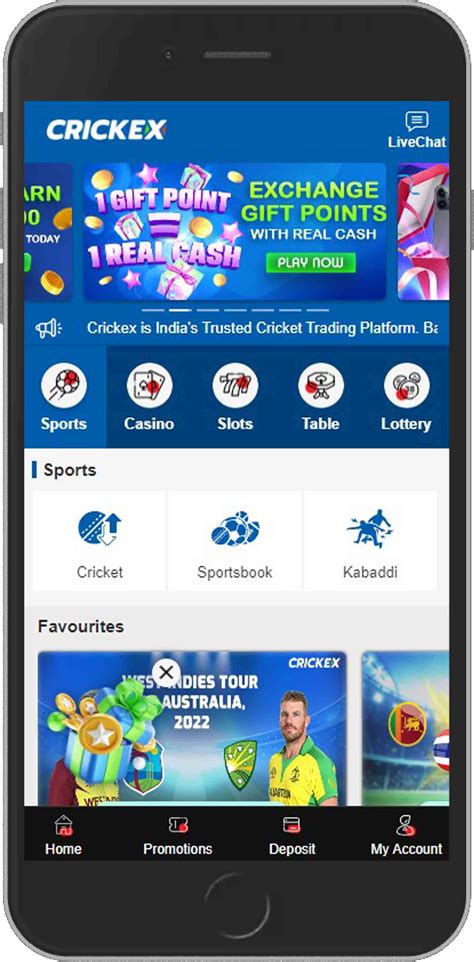 www. crickex.com  Stream live events, originals, and archives