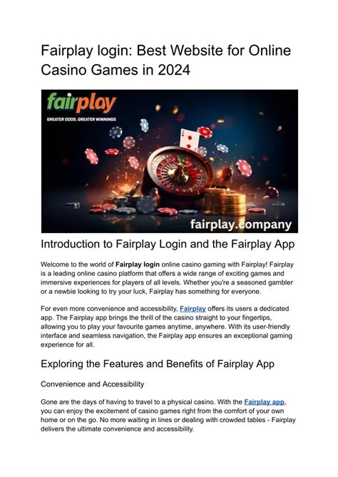 www.fairplay1.com login  What sets it apart is the fact that here you’re not betting against the house, but against real players, which accounts for the transparency indicators