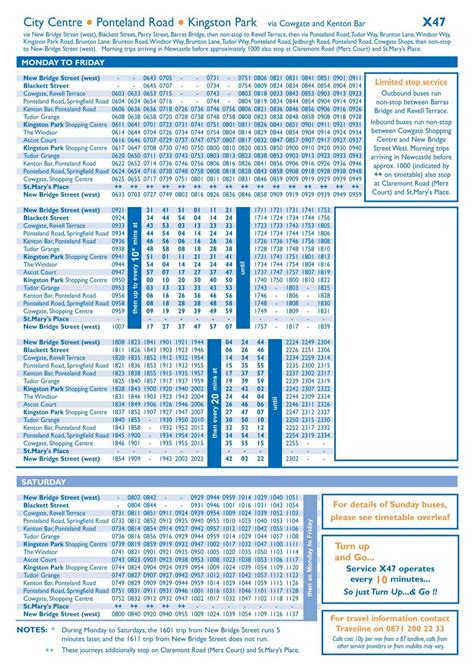 x47 bus timetable consett Arriva North East operates a bus from Houghall, College to Consett Bus Station Stand J 5 times a week