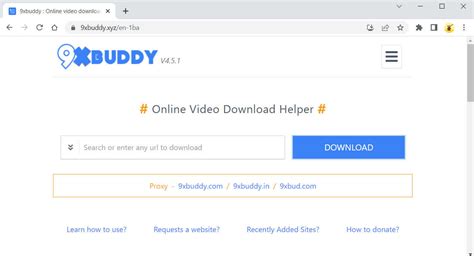 x9buddy  Copy the url from there