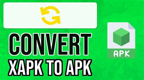 xapk convert to apk  i have only (