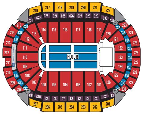 xcel energy center seating map Xcel Energy Center | xcel energy center - santos