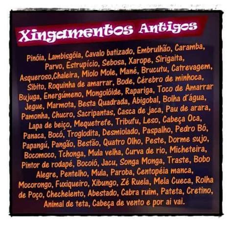 xingamentos para narigudo  Linguiça