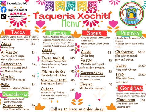 xochitl taqueria  Seamless