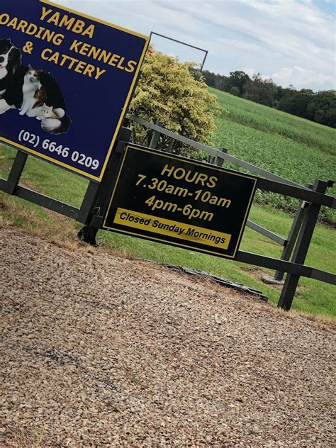 yamba dog kennels  At least one walk a day outside their kennel