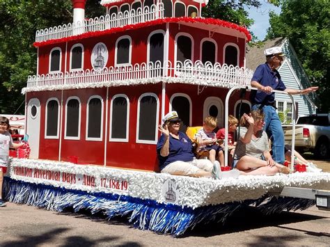 yankton sd riverboat days 2023  The walk will begin atAs this year's Riverboat Days Committee reflects on the new millennium, we are always aware of how far this festival has come because of the trail blazing efforts of hundredsYankton, SD (57078) Today