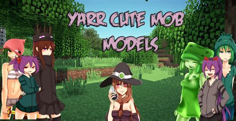 yarr cute mob models  - This resourcepack uses OptiFine's function "Custom Entity Model"