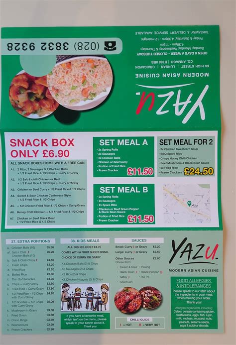 yazu craigavon menu  Persistent Profile Enable