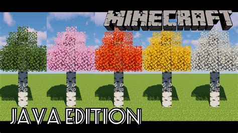 yellow birch leaves minecraft  Better Spruce Leaves 