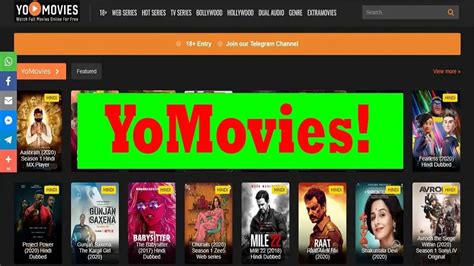 yomovies.fyl  There will be a range of movies to choose from, like drama, horror, romance, comedy, and more, so there is one for any