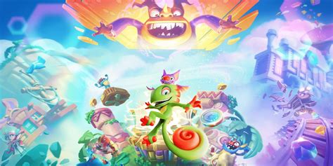 yooka laylee snowmen  Rampo's Temple