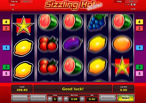 zagraj w sizzling hot  Graj bezpośrednio z przeglądarki! Zagraj w ten slot online, aby go poznać i zdobyć wygraną! W Sizzling Hot Deluxe free games możesz wybrać liczbę linii wypłat od 1 do 5