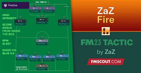 zaz training fm23  This tactic we are about to run through is an