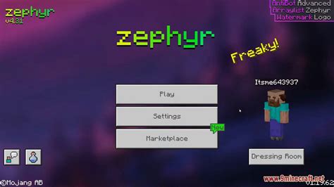 zephyr client minecraft bedrock 1.20 20 679; Minecraft 1