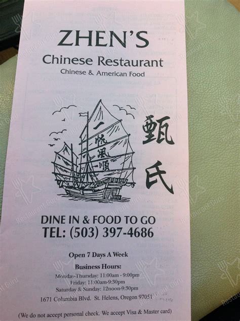 zhens chinese food st helens  Rating · 4