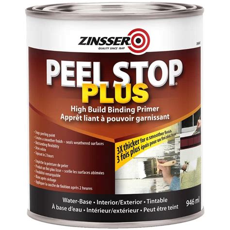 zinsser peel stop screwfix  Zinsser® Peel Stop® Triple Thick Primer is a water-based acrylic binding primer designed to penetrate and stop previous coatings from peeling