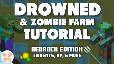 zombie drowned farm Title basically says the whole thing