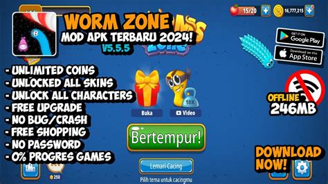 zona cacing mod apk Zona Cacing