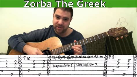 zorba the greek bouzouki tab  ‘The Zorba’ is a term used for a traditional Greek Dance, however its origins are not too common with the movie of the same name